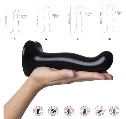 Dildo - Strap-On-Me P&G Spot Dildo XL